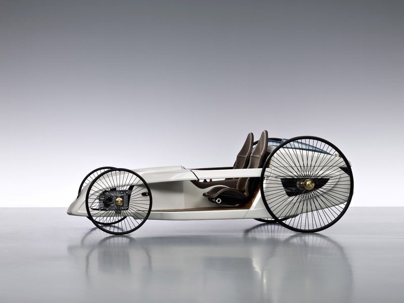 Illustration for article titled Mercedes F-CELL Roadster: Hydrogen-Powered Buggy Concept